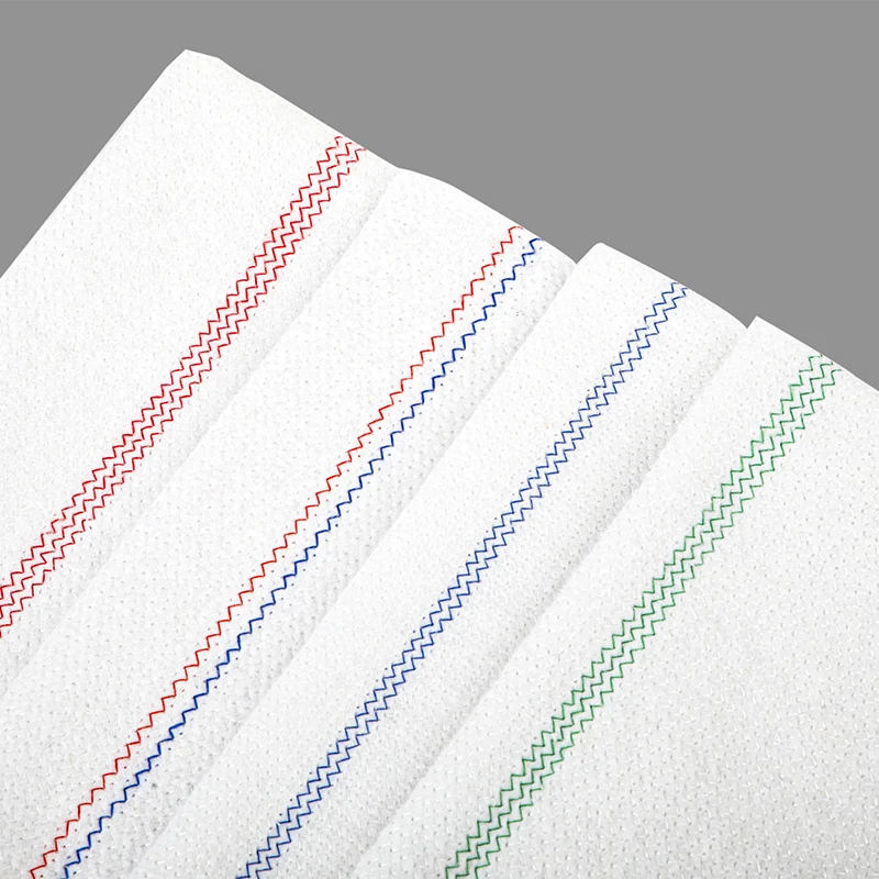 Chiffon de nettoyage rembourré absorbant coloré