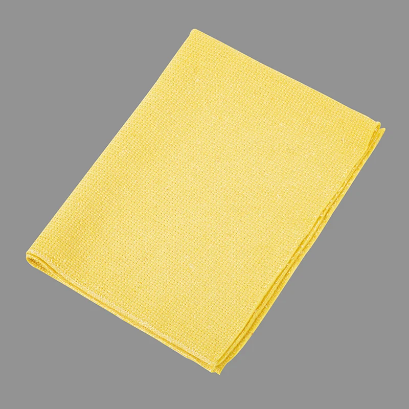 Chiffon de nettoyage de sol jaune recyclé